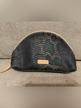 Consuela Rattler Large Cosmetic Pouch